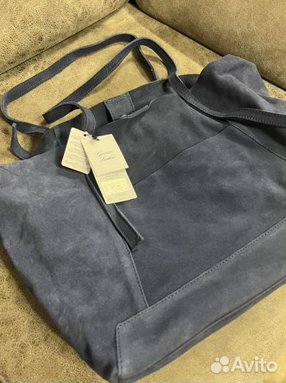 Сумка mango новая натуральная кожа/замша