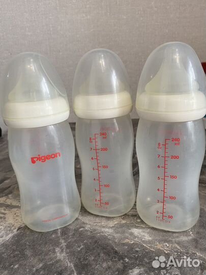 Бутылочки Pigeon 240мл