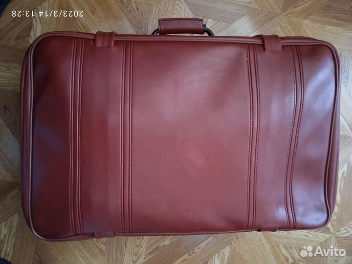 Чемодан красный СССР винтаж ретро