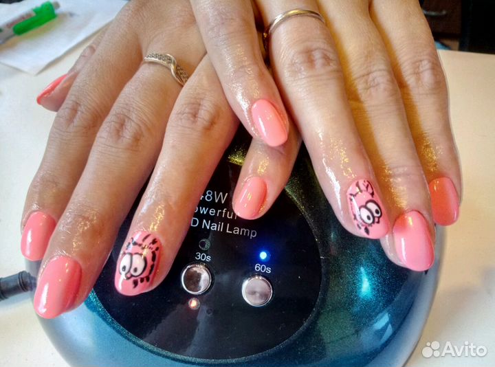 Шеллак, гель - лак, маникюр, педикюр