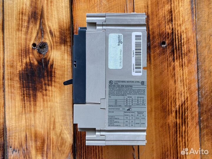 Авт. выключатель Merlin Gerin Compact NS100 N