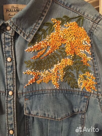 Ручная вышивка на одежде