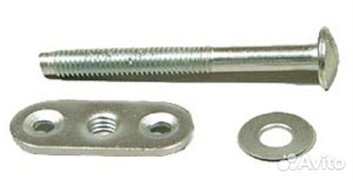 Стяжка оконная D6мм x L55мм оцинк