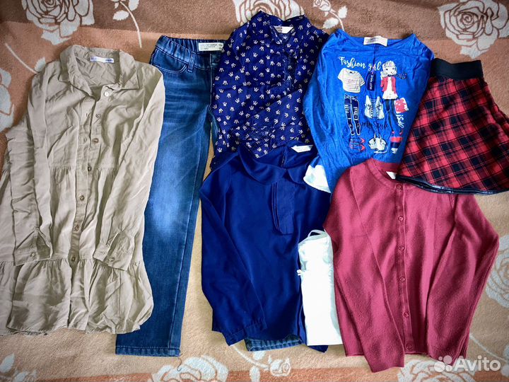 Вещи на девочку 6-9лет