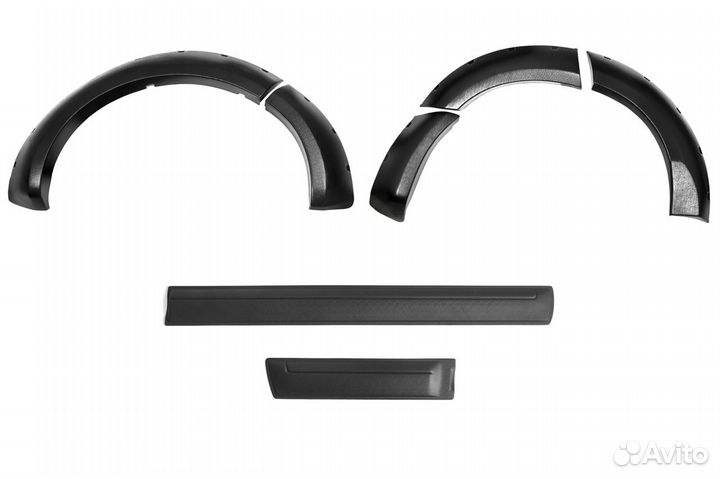 Расширители арок + молдинги Nissan Pathfinder 3 RA