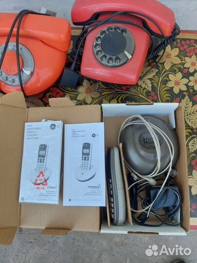 Телефон СССР дисковый, телефон томпсон