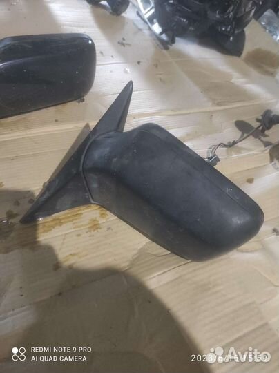 Левое зеркало бмв Е34 до рест