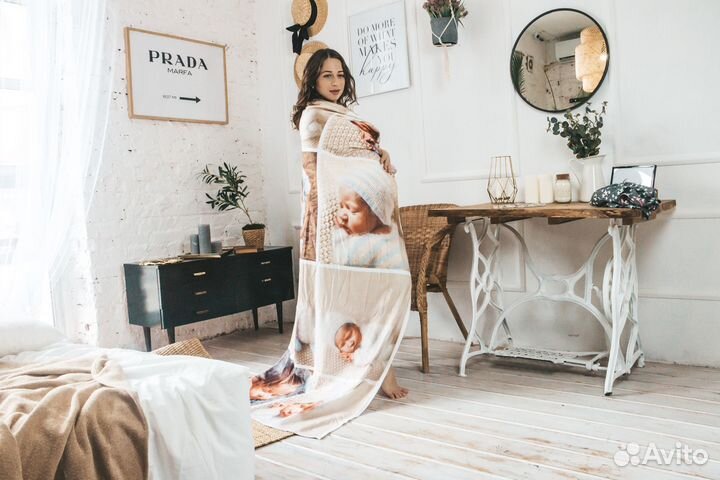 Фотоплед 220х200 флисовый