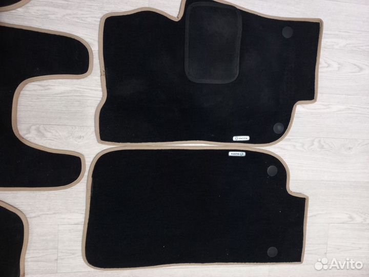 Летние ворсовые коврики Шкода superb 2