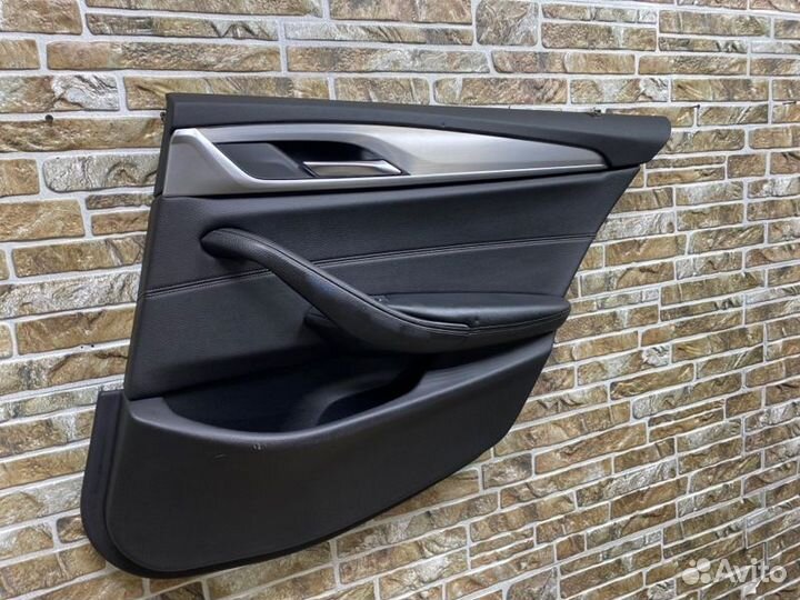 Обшивка боковой двери задняя правая Bmw 5-Series