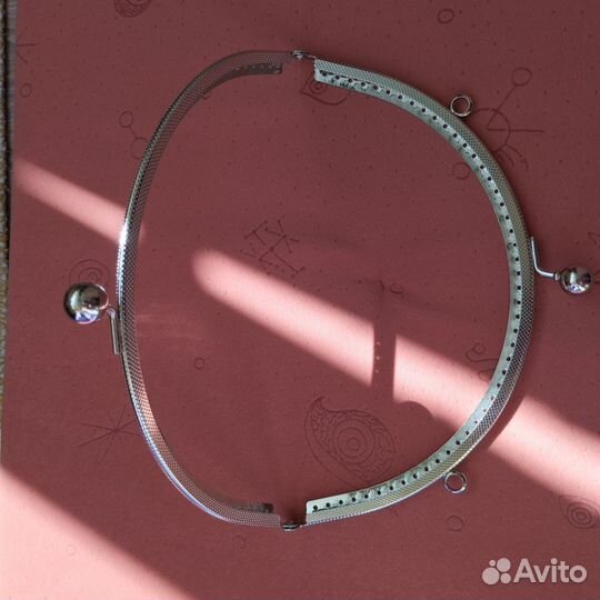 Застёжка для сумки фермуар пришивная