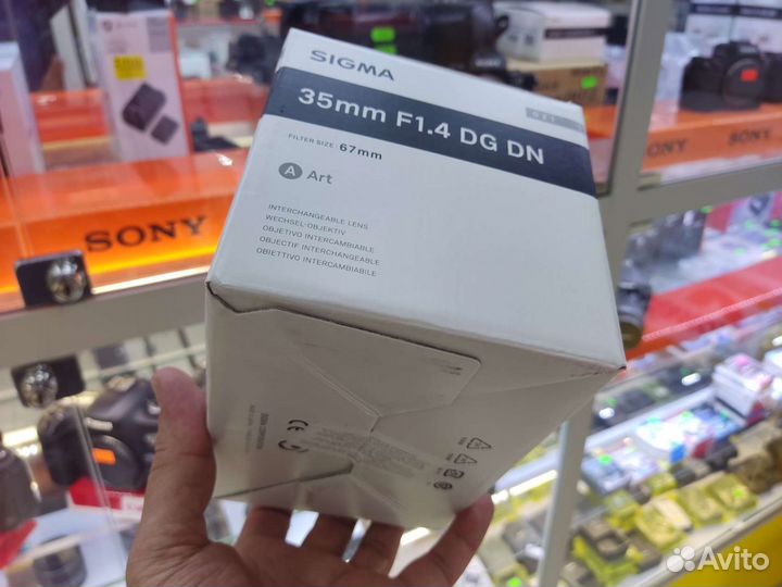 Sigma 35mm F/1.4 DG DN Art Sony E новый