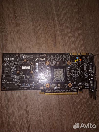 Видеокарта MSI N465GTX