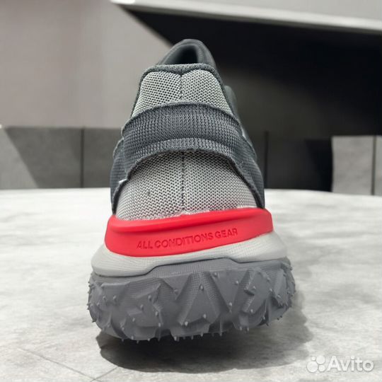 Кроссовки Nike Acg Mountain Fly 2 Low Gray Red