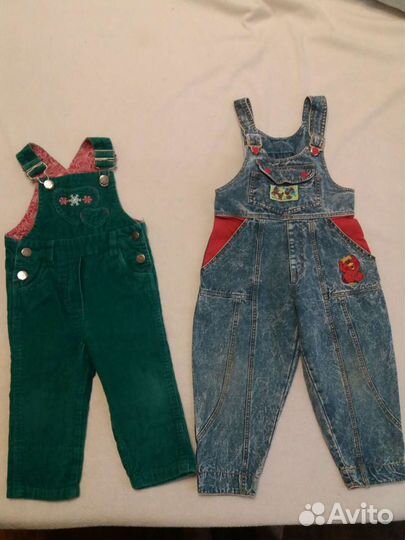 Штаны для девочки. Полукомбез