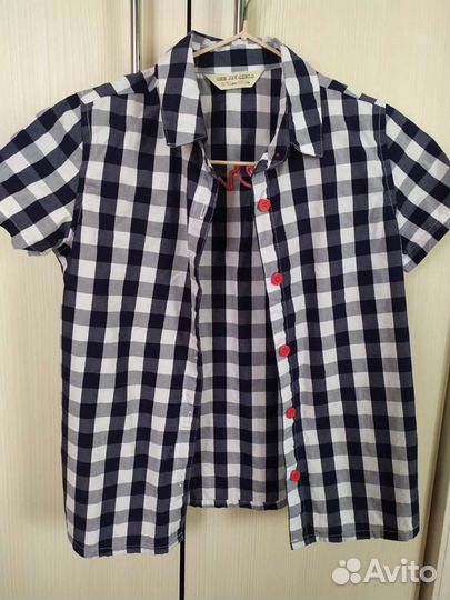 Рубашка для девочки Глория Джинс