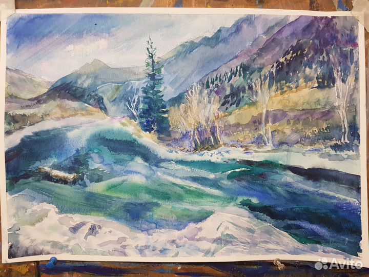 Акварельные картины