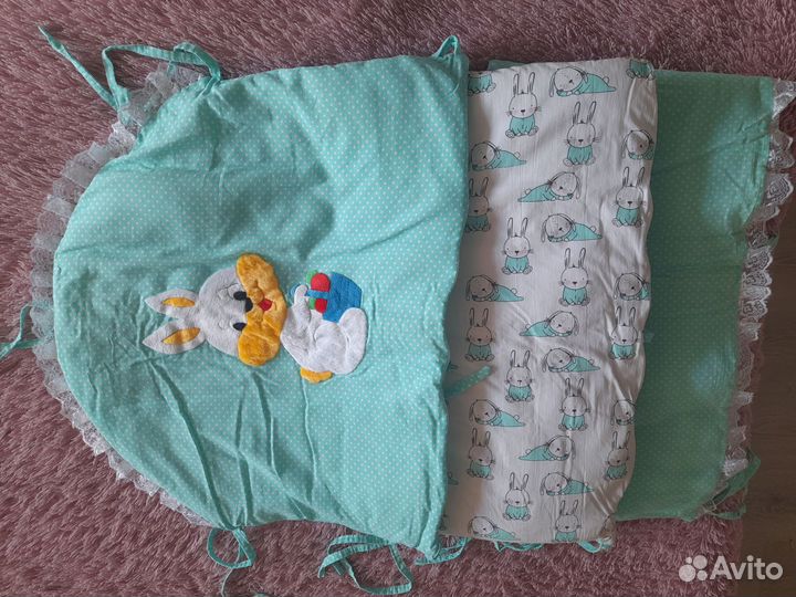 Бортики в кроватку