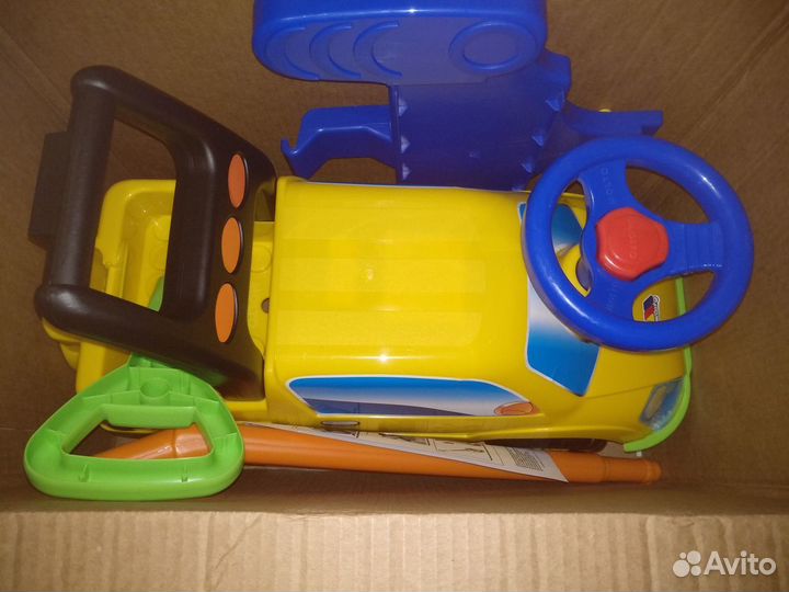 Автомобиль- каталка Пикап Полесье, Новая