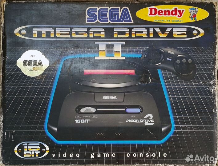 Sega Mega Drive 2 MK-1631 Dendy Edition Japan