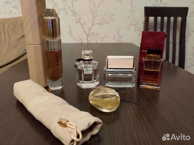 Парфюмерия. Остатки во флаконах