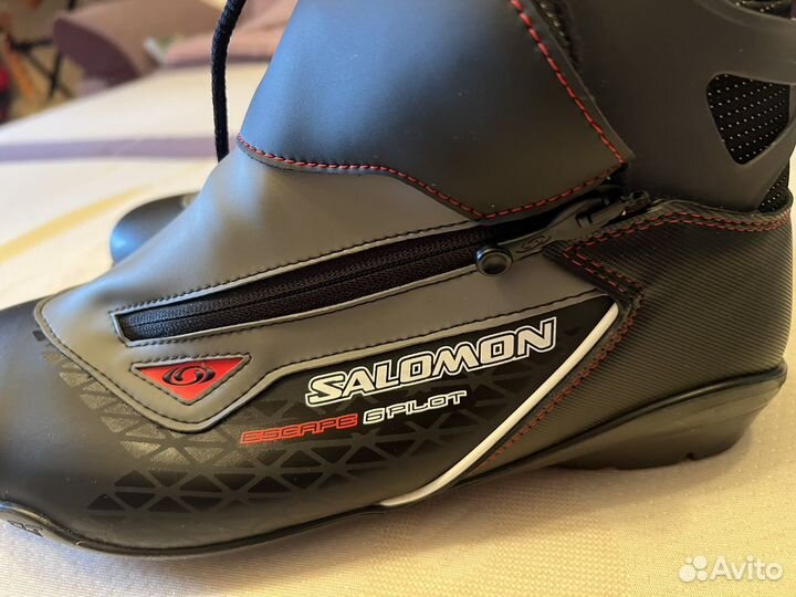 Лыжные ботинки salomon escape 6 pilot 42-43 размер