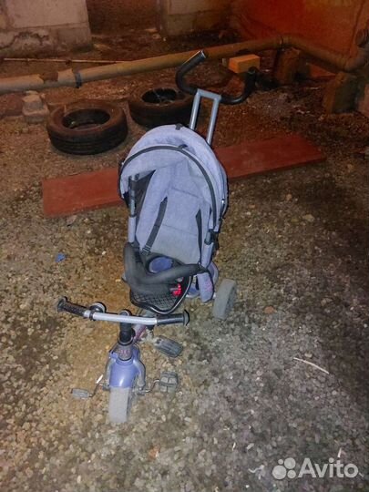 Детский трехколесный велосипед бу