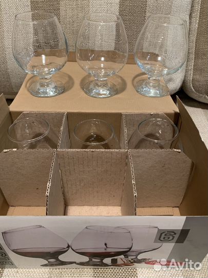 Бокалы для коньяка Pasabahce Bistro 6 шт