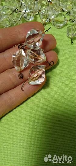 Хрустальные подвески на люстру 115 шт