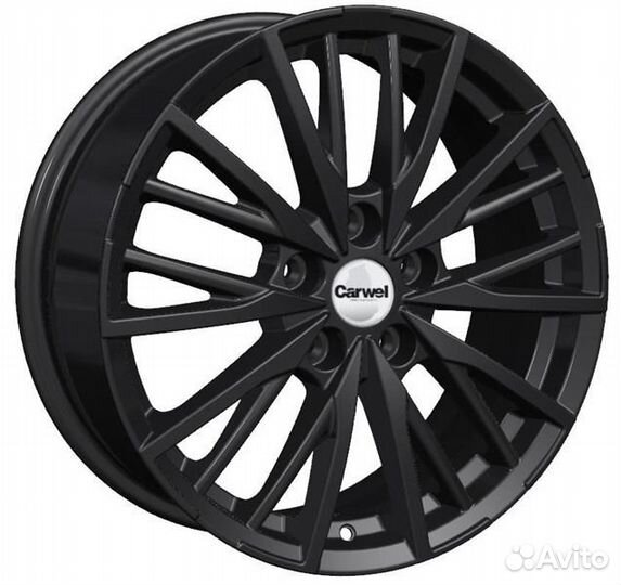 Carwel Агма 1719 : 7x17 5*114.3 Et:48 Dia:67.1 BL