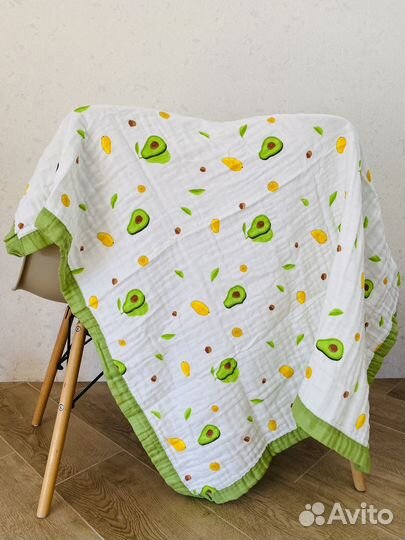 Муслиновое одеяло плед детские
