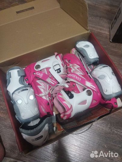 Детские ролики и защита