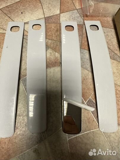 Хром накладки на ручки, Тойота Ленд Крузер 200