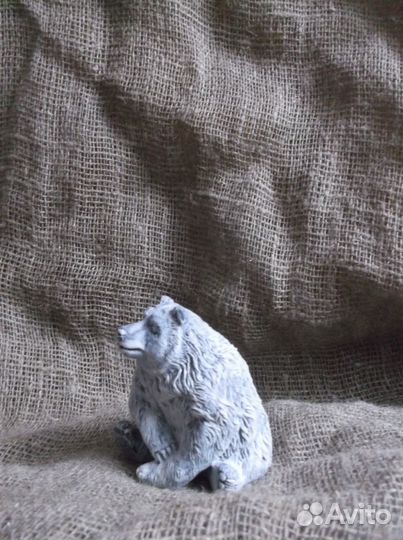 Статуэтка Медведь фигурка из камня