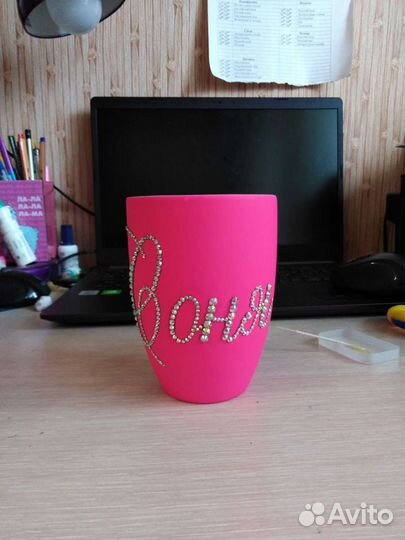 Кружка в стразах