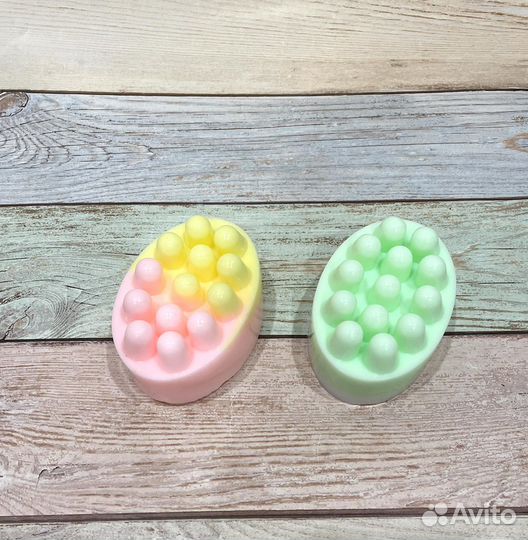 Мыло массажное ручной работы