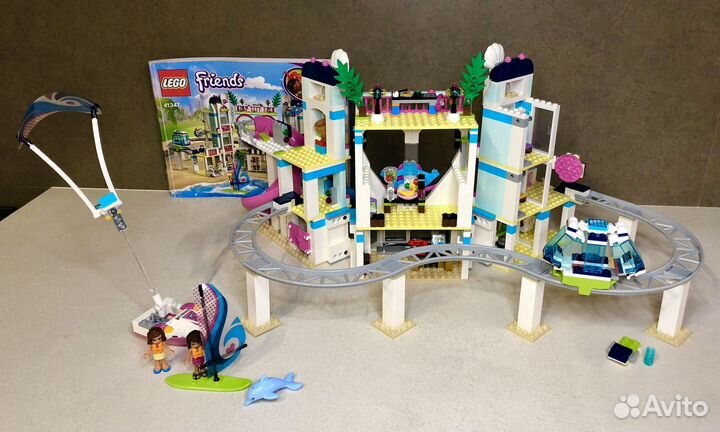 Lego Friends Курорт Хартлейк-Сити лего 41347