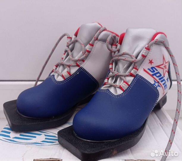 Лыжные ботинки детские spine