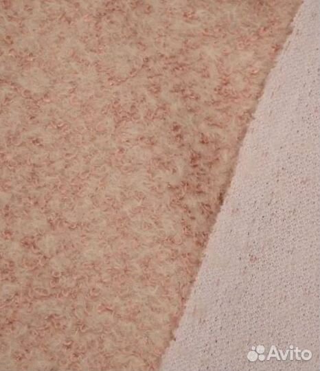 Ткань шерсть пальтовая бежевый цвет
