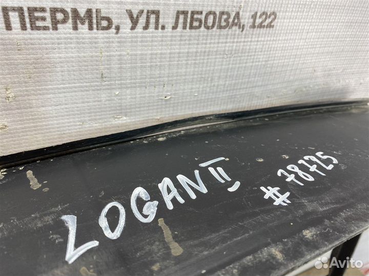 Дефлектор основного радиатора Renault Logan с 2014