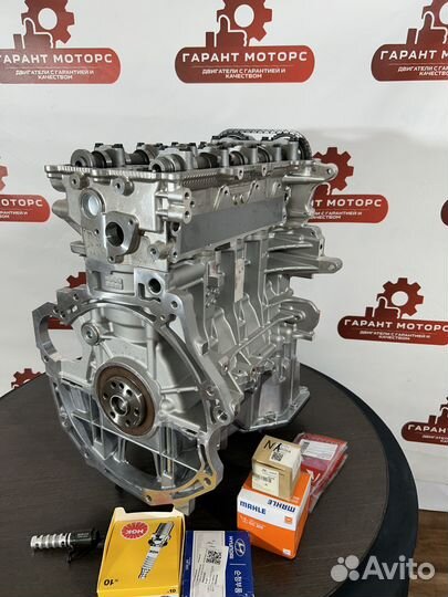 Двигатель на Hyundai solaris 1 kia Rio 3 G4FC 1.6