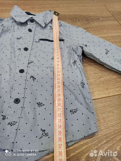 Костюм для мальчика, брюки и рубашка 98