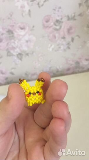 Мини амигруми из бисера