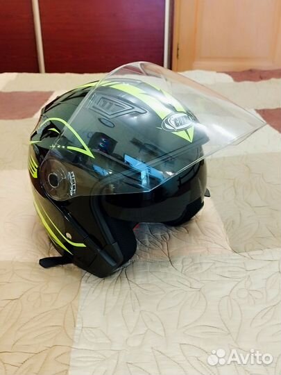 Открытый мотошлем 3/4 S