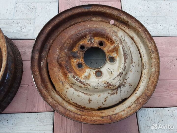 Диски с ушками под колпаки Москвич 402, 403, 407