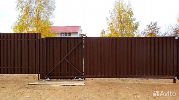 Забор под ключ / ворота