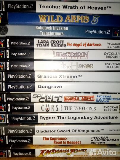 Игровые диски на ps2