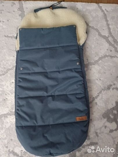 Зимний конверт в коляску на овчине