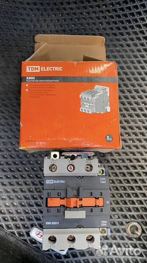 Контактор TDM кмн-35012 50А,110В/ас3,1но1нз