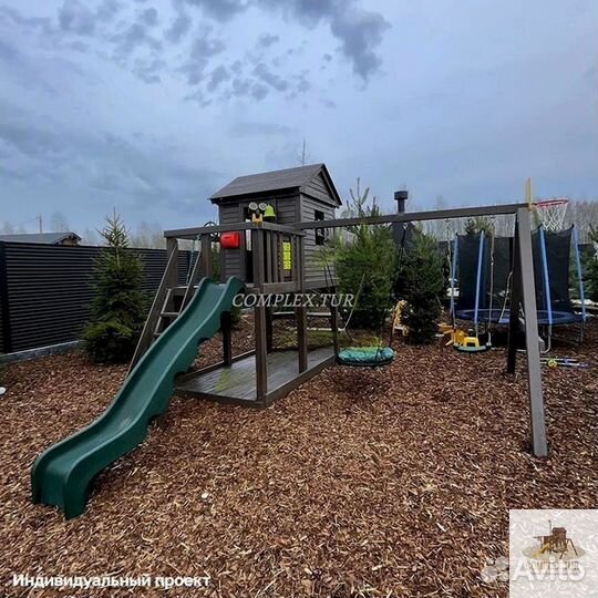 Детская площадка с гарантией 1 год
